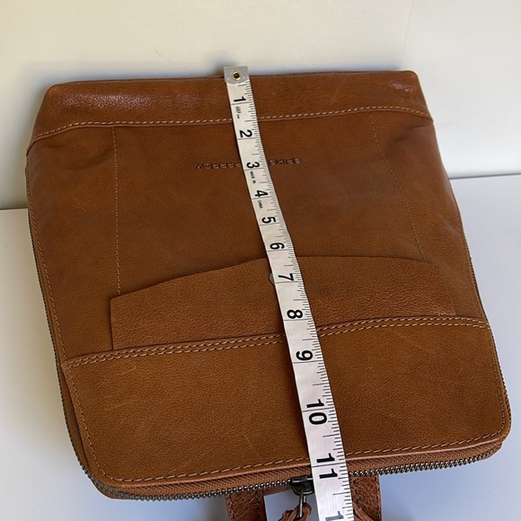 Spikes & Sparrow Brown Leather Backpack - Picture 15 of 16